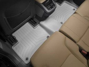 3D килимки для Volvo XC90 2015- сірі задні WeatherTech 468282 47051 фото