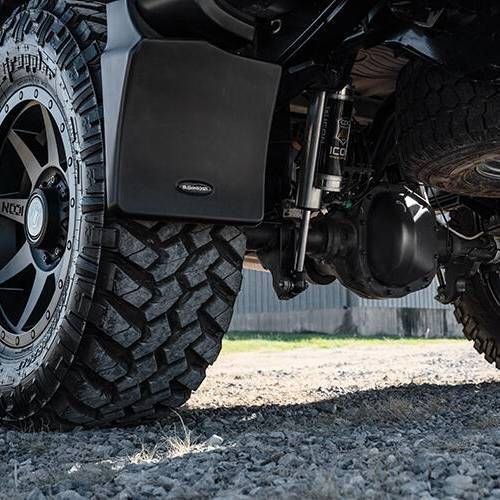 Бризковики на Dodge Ram 1500 2009-2018 задні для арок Pocket Style Bushwacker BWRMUD-50038 263138 фото