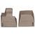 3D коврики для BMW X5 G05, X6 G06, X7 G07, XM G09 2018- бежевые передние WeatherTech 4515071 141166 фото