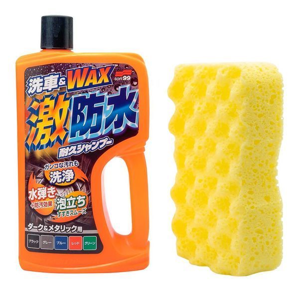 Автошампунь Soft99 Water Block Shampoo Black & Dark 750 мл для темных цветов 417672 фото