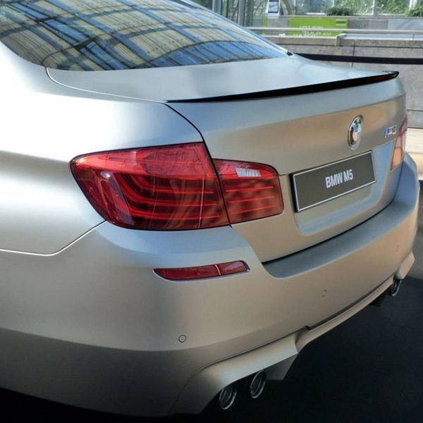 Спойлер на машину BMW 5 F10 2010-2016 в стиле M-Paket черный глянец 352437 фото