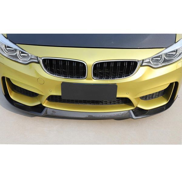 Карбоновий дифузор переднього бамперу для BMW M3 F80, M4 F82 2013- під замовлення Carbon359074 359074 фото