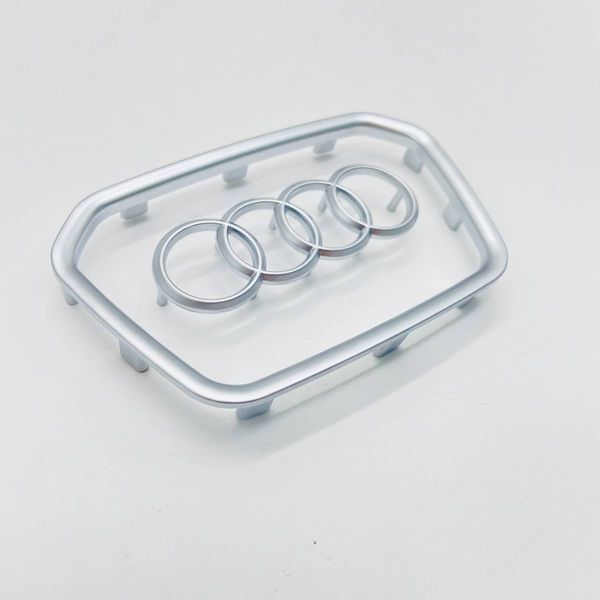 Значок рамка емблема на кермо Audi 2015 - сіра 424928 фото