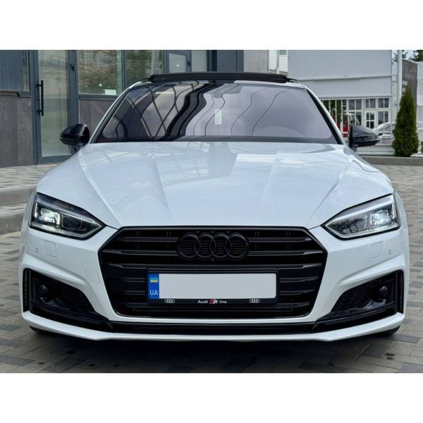 Решетка радиатора на Audi A5 2016-2020 в стиле S5 Black 427385 фото