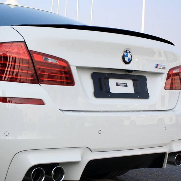 Спойлер на машину BMW 5 F10 2010-2016 в стиле M-Paket черный глянец 352437 фото