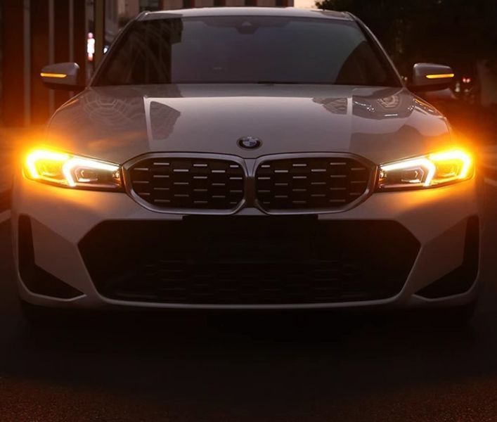Передні фари на BMW 3 Series G20 2022- FULL LED LASER LOOK замість оригінальних ксенонових неадаптивних фар 430392 фото Передні фари на BMW 3 Series G20 2022- FULL LED LASER LOOK замість оригінальних ксенонових неадаптивних фар 430392 фото