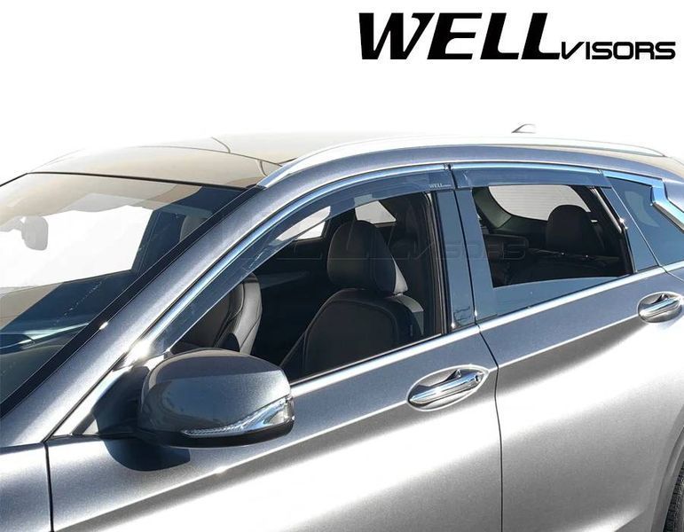 Дефлектори вікон для Infiniti QX50 2019- з хром молдингом WELLvisors 3-847IN012 209036 фото Дефлектори вікон для Infiniti QX50 2019- з хром молдингом WELLvisors 3-847IN012 209036 фото