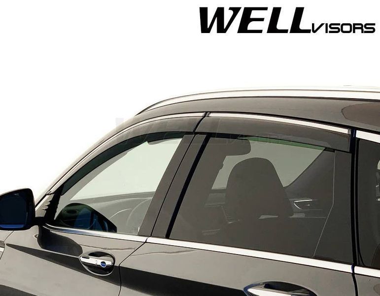 Дефлектори вікон для Infiniti QX50 2019- з хром молдингом WELLvisors 3-847IN012 209036 фото Дефлектори вікон для Infiniti QX50 2019- з хром молдингом WELLvisors 3-847IN012 209036 фото