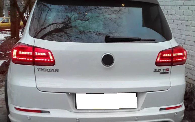 Задние фонари на Volkswagen Tiguan 2012-2015 FULL LED 430499 фото