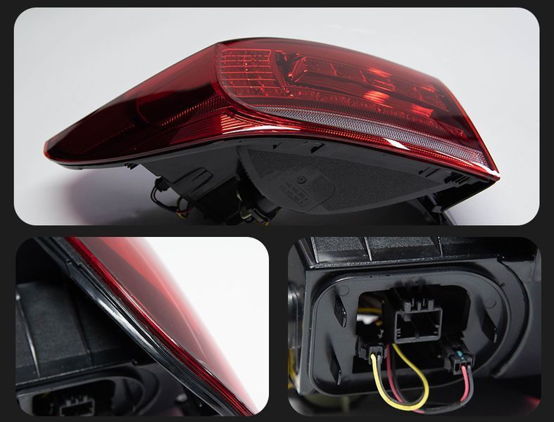 Задние фонари на Volkswagen Tiguan 2012-2015 FULL LED 430499 фото