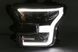 Передні фари на Ford F-150 2014-2017 чорні Full LED стиль ZH 430427 фото 5