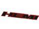 Автологотип шильдик эмблема Dodge Jeep Chrysler RAM Hemi black red 327025 фото 1