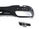 Диффузор (заднего бампера) Full Black / Chrome Pipe (стиль S63 AMG) на Mercedes S-class W222 2017-2020 428493 фото 4