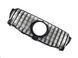 Решетка радиатора на Mercedes GLE-class W167 2018-2023 Normal GT Chrome Black 427682 фото 3