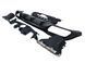 Диффузор (заднего бампера) Full Black / Chrome Pipe (стиль E63) AMG на Mercedes E-class W213 2016-2020 427863 фото 2