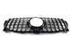 Решетка радиатора на Mercedes GLE-class W167 2018-2023 Normal GT Chrome Black 427682 фото 2