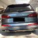 Емблема чорні кільця Audi Q7 2015- Black на кришку багажника 227104 фото 4