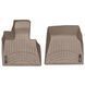 3D коврики для BMW X5 G05, X6 G06, X7 G07, XM G09 2018- бежевые передние WeatherTech 4515071 141166 фото 1