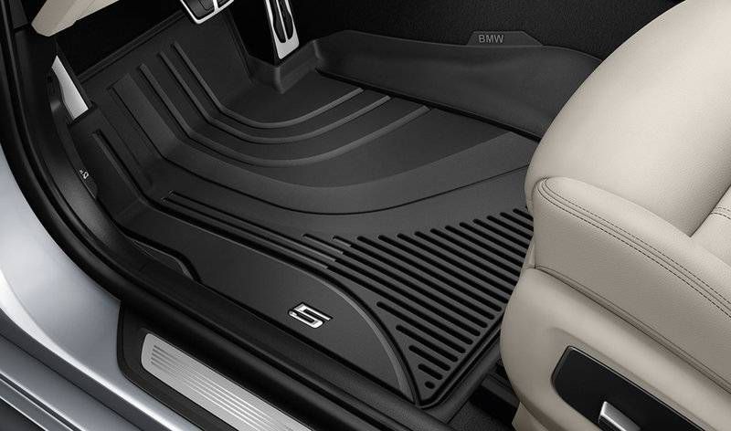 Килимки для BMW 5 G30 2017- з бортом, передні BMW 51472446335 35266 фото