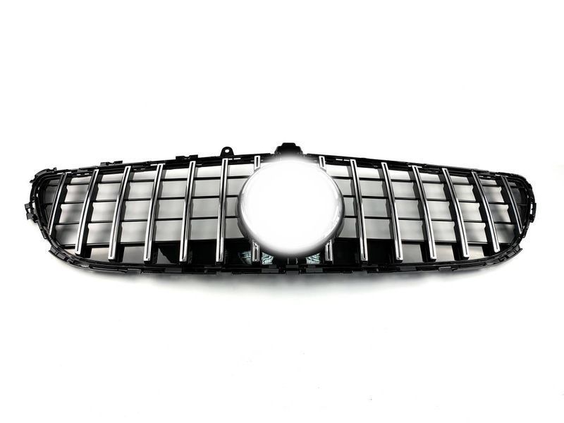 Решітка радіатора на Mercedes CLS-class C218 2014-2018 GT Chrome Black 427615 фото