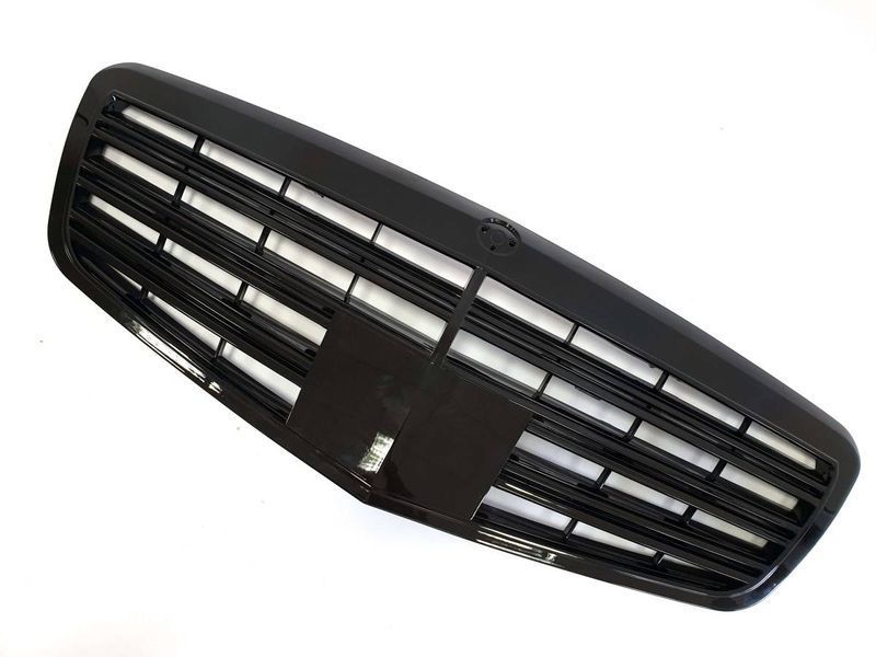 Решетка радиатора на Mercedes S-class W221 2009-2013 AMG Black Тайвань 429981 фото
