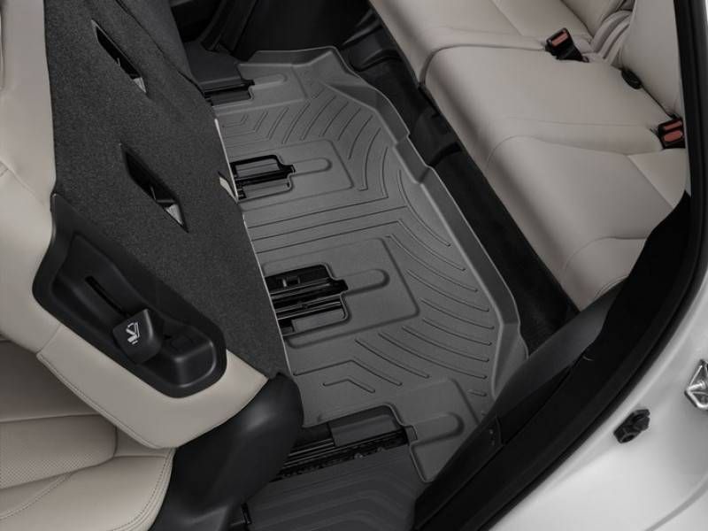 3D килимки для Subaru Ascent 2019- чорні 3 ряд WeatherTech 4414753 141453 фото