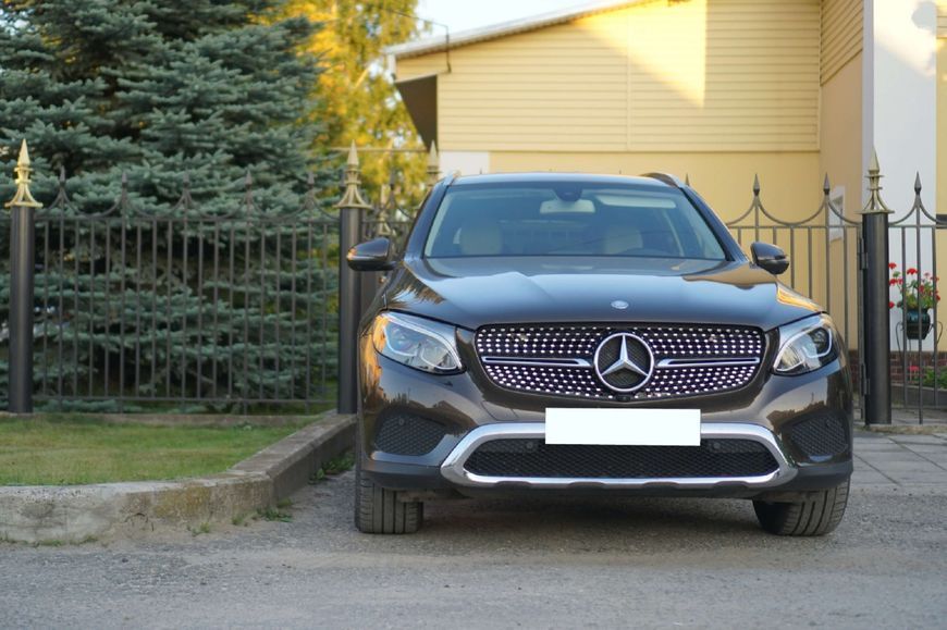 Решітка радіатора на Mercedes GLC-class X253 2015-2019 Black Diamond 427571 фото