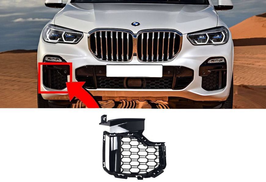 Решетки в бампер RH на BMW X5 G05 2018-2022 429203 фото