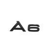 Автологотип шильдик эмблема надпись Audi A6 Tuning Exclusive Black Edition черный глянец