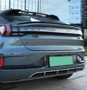 Спойлер на Zeekr 001 2021- S-стиль УЦІНКА чорний глянець 427239 фото