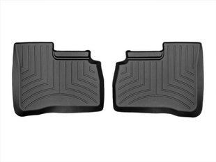3D килимки для Mercedes S-class W221 2005-2013 чорні задні WeatherTech 442523 46652 фото