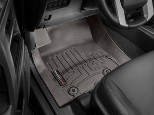 3D килимки для Toyota Land Cruiser Prado 150, Lexus GX 460 2013- какао передні WeatherTech 474931 46872 фото