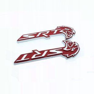 Автологотип емблема Dodge SRT Hellcat Red 1S2-SRTH-SR на крила 392540 фото