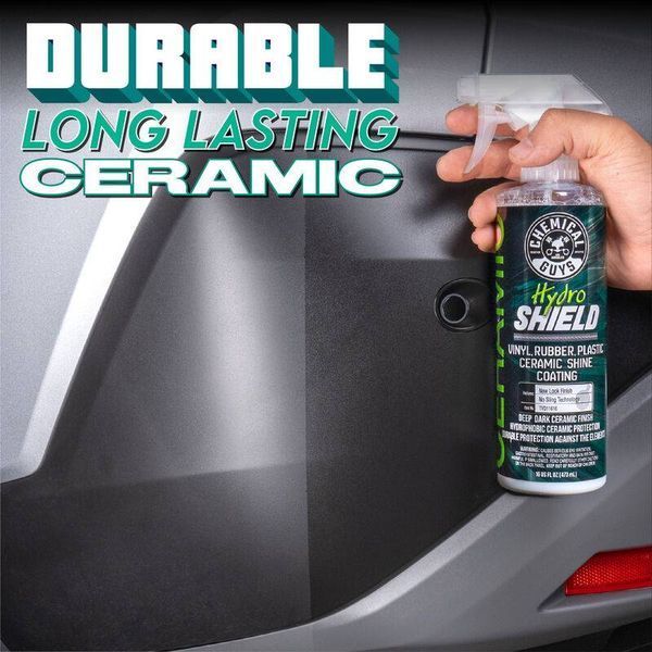 Керамика для винила, резины, пластика Chemical Guys HydroShield Vinyl, Rubber, Plastic Ceramic Shine Coating 473мл 408845 фото