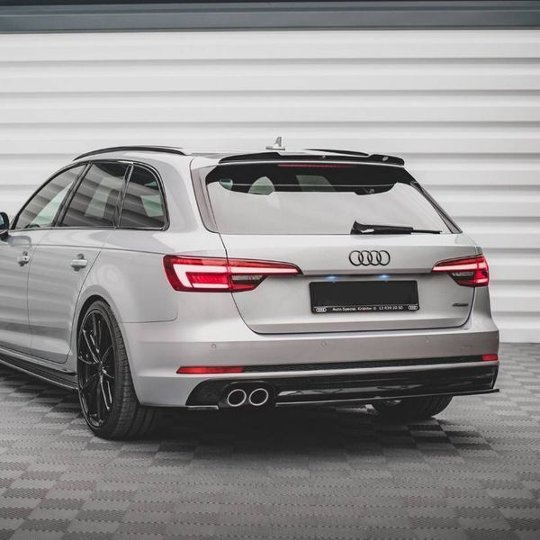 Автологотип черная эмблема Audi A4, S4, RS4 B9 2015- Black Edition на кришку багажника 8W0071802 232910 фото
