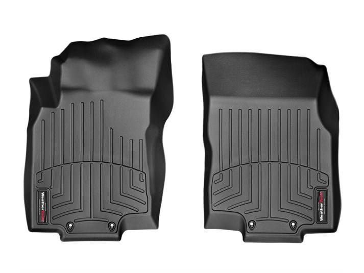 3D килимки для Nissan X-Trail, Rogue 2014- чорні передні WeatherTech 446301 46695 фото