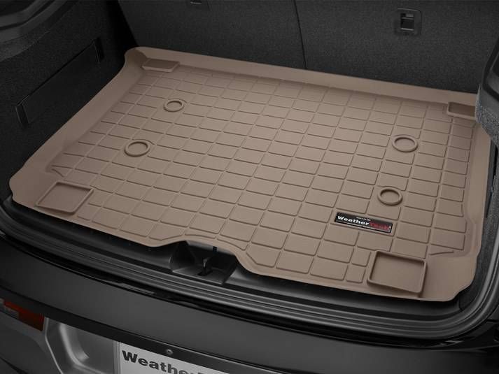 Коврик в багажник для BMW i3 2013- бежевые WeatherTech 41659 45883 фото