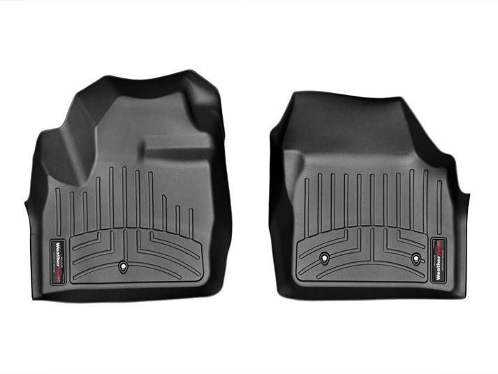 3D килимки для Land Rover Freelander 2007-2012 чорні передні WeatherTech 446691 98229 фото
