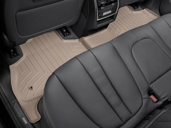 3D килимки для BMW X5 G05 2018- бежеві задні WeatherTech 4515072 141167 фото
