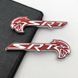 Автологотип емблема Dodge SRT Hellcat Red 1S2-SRTH-SR на крила 392540 фото 4