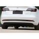 Накладки заднего бампера на Tesla Model 3 2017-2022 черный глянец 416041 фото 3