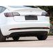 Накладки заднего бампера на Tesla Model 3 2017-2022 черный глянец 416041 фото 4