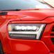 Альтернативная оптика передняя на Dodge Ram 2019- LED Nova series Alpha-Black 242542 фото 6