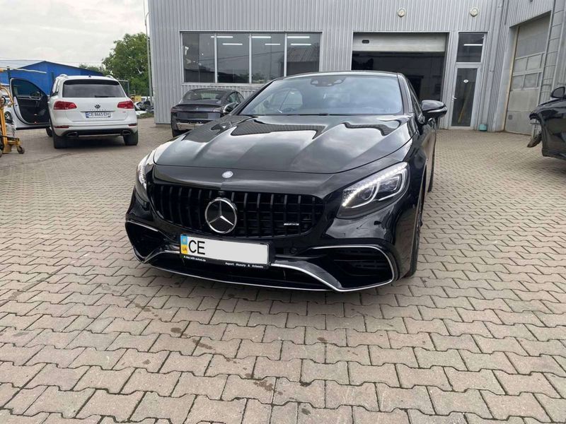 Передній бампер на Mercedes S-Class Coupe C217 2015-2017 стиль S63 AMG 521874 фото