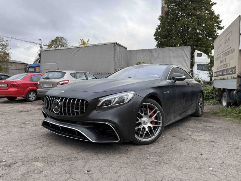 Передній бампер на Mercedes S-Class Coupe C217 2015-2017 стиль S63 AMG 521874 фото
