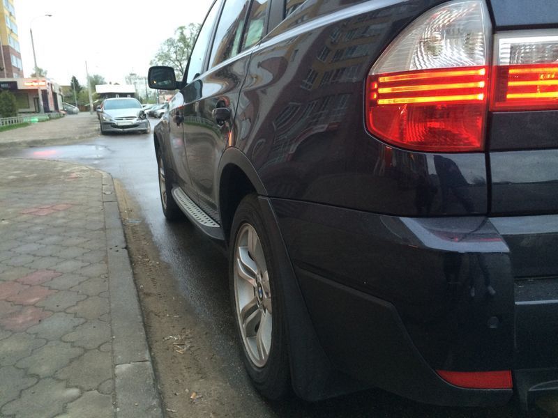 Бризковики на BMW X3 E83 2003-2010 задні 82160415125 35240 фото