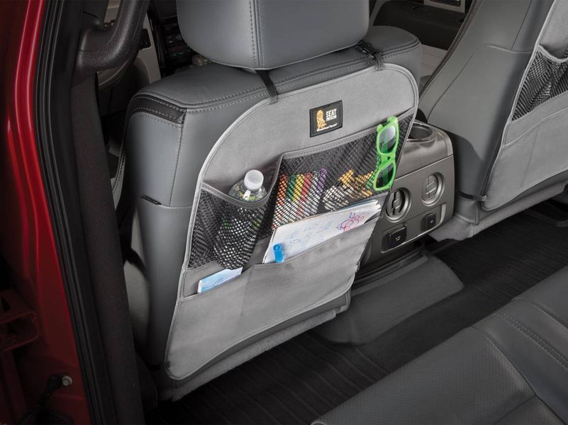 Органайзер для спинки сидіння чорний WeatherTech SBP003CH 98386 фото