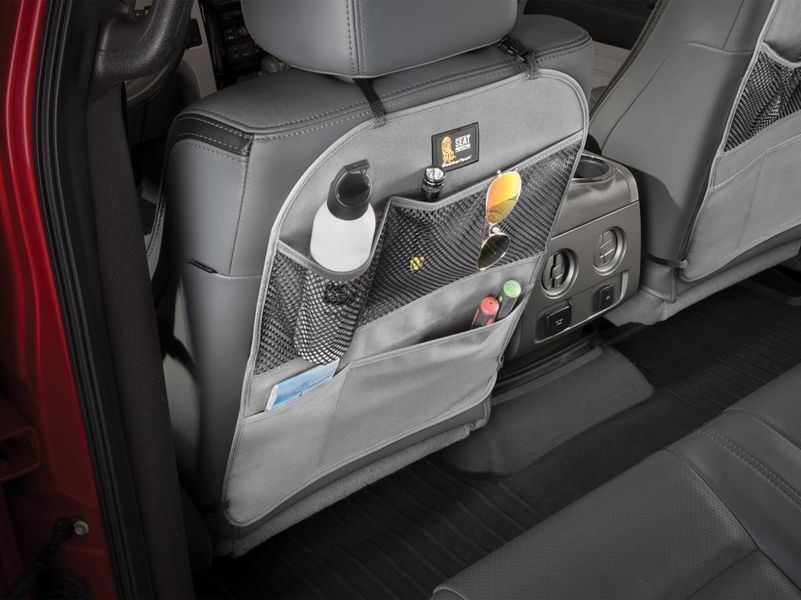 Органайзер для спинки сидіння чорний WeatherTech SBP003CH 98386 фото