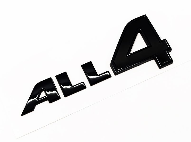 Автологотип шильдик эмблема надпись Mini ALL4 Black черный глянец 523225 фото