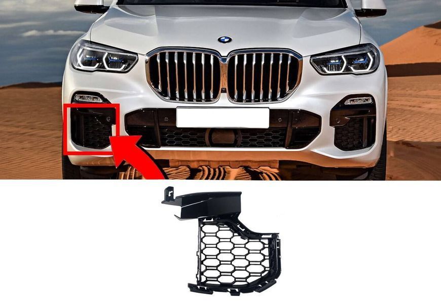 Решетки в бампер RH на BMW X5 G05 2018-2022 429204 фото